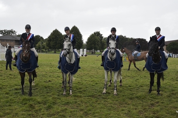 Surrey Heath win the National Team Jumping Championship
